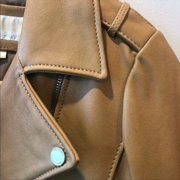 Michael Kors Leather Jacket, new without tags!!! - Picture 4 of 8